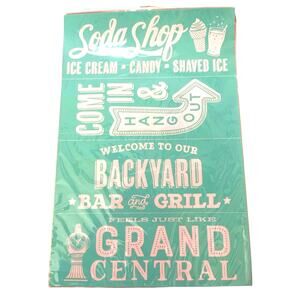 NWT Chalk Couture 12x18 Come & Hang Out Transfers